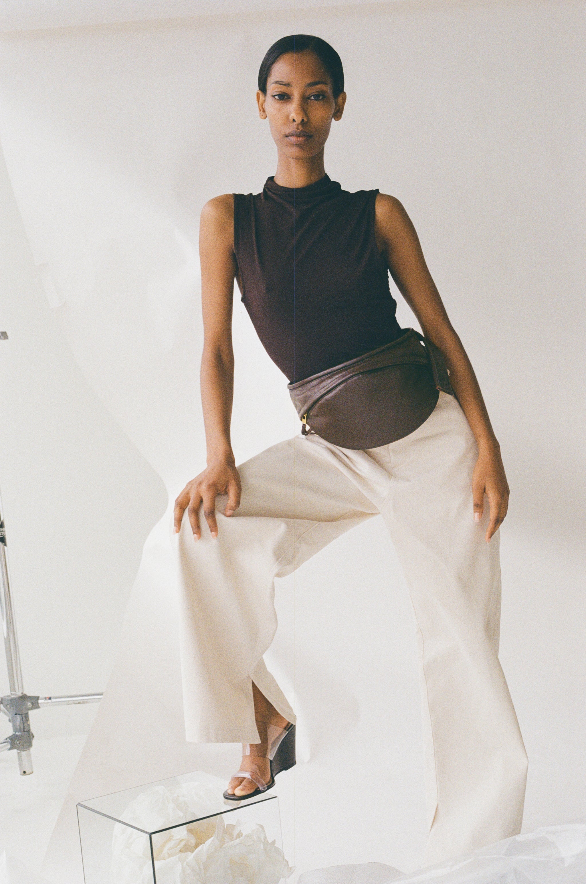 Bonbon Belt Bag - Coffee